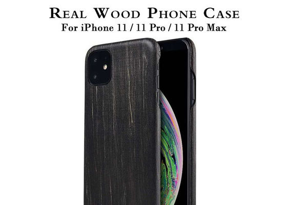 주문을 받아서 만들어진 본 아이폰 11는 나무로 되는 전화 상자를 새겼습니다