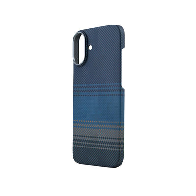 마그네틱 아라미드 섬유 폰 케이스 울트라 슬림 오염 방지 파워 케이스 아이폰 16 Pro용 충격 방지