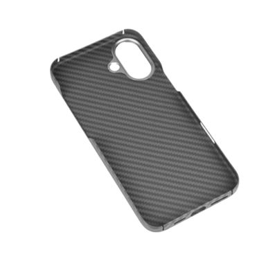 초 얇은 0.8mm 16g 가벼운 먼지 내성 아라미드 섬유 자기 전화 케이스 아이폰 16 프로