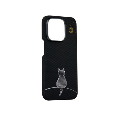 울트라 슬림 0.8mm 두께 16g 무게 오염 방지 아라미드 섬유 iPhone 16 Pro Max 케이스