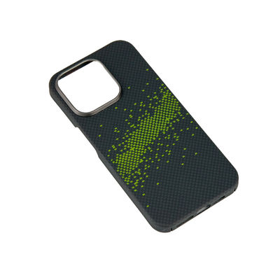 2024 신형 럭셔리 아이폰 16 프로 맥스용 0.8mm 두께 16g 무게 아라미드 섬유 전화 케이스