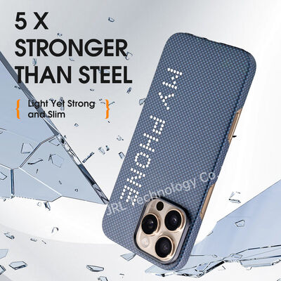 아이폰 17 Pro용 야광 초경량 아라미드 탄소 섬유 모바일 커버