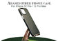 iPhone 12 Pro Max용 항공 우주 소재 Aramid 탄소 전화 케이스