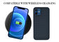 아이폰 12 프로 맥스를 위한 최고 호리호리한 아름다운 푸른 아라미드 섬유 아이폰 경우